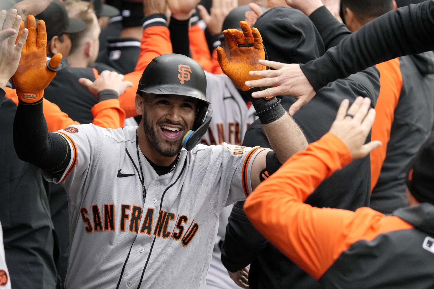 Villar goes deep twice, Giants hit 7 HRs to rout White Sox - The San Diego  Union-Tribune