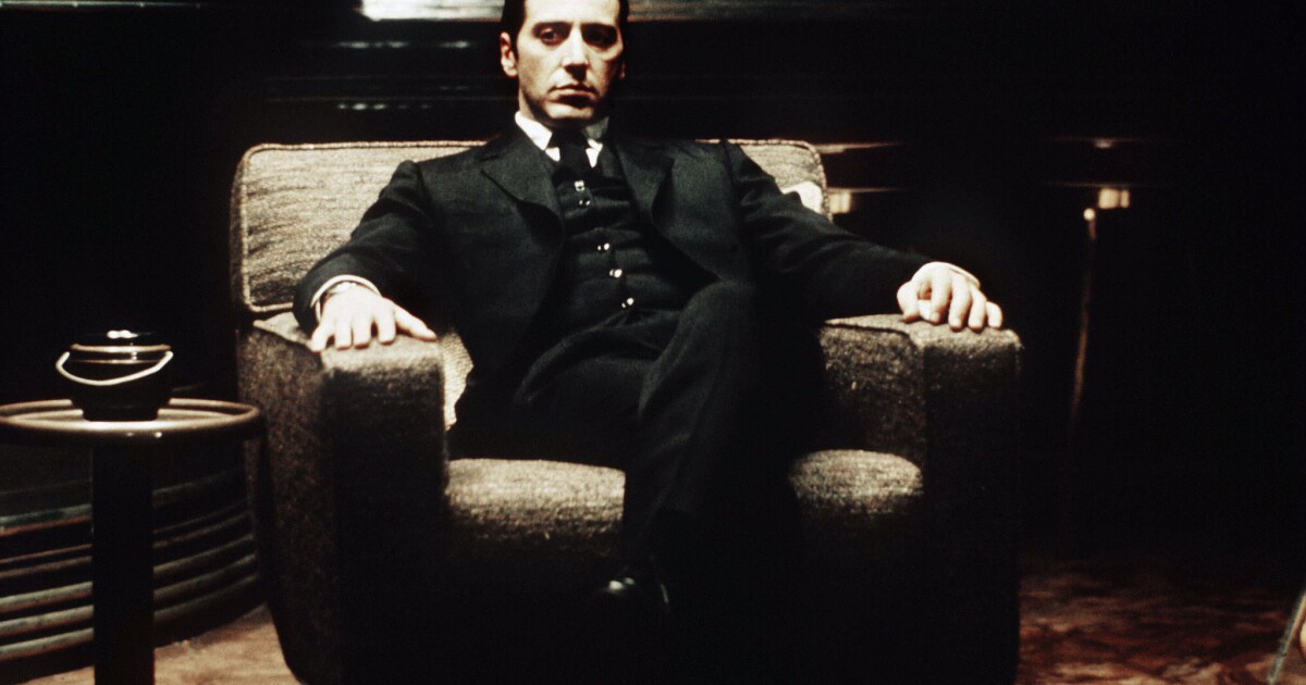 AL PACINO THE GODFATHER PART II 24X36 POSTER ICONIC IMAGE IN CHAIR 