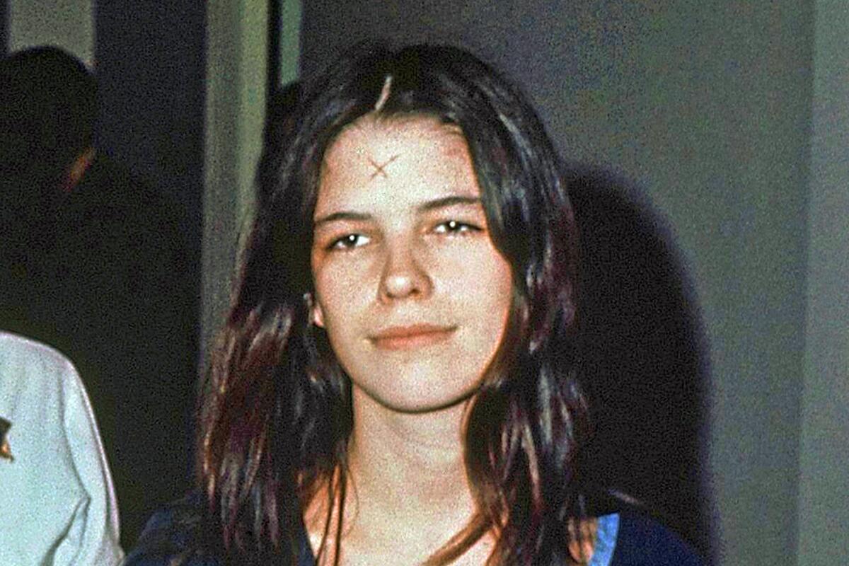 Charles Manson follower Leslie Van Houten in 1971