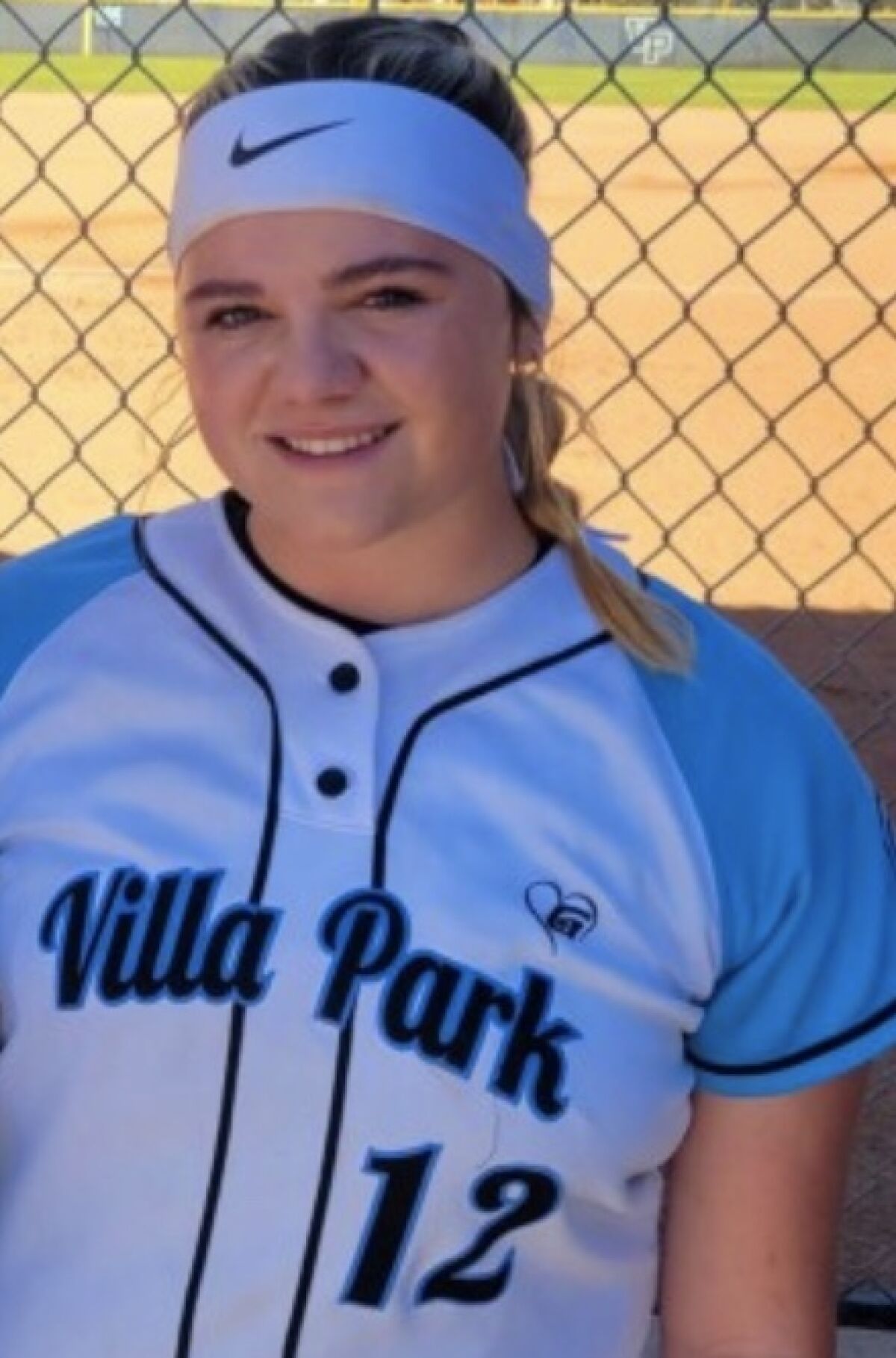 Pitcher Sydney Somerndike of Villa Park.