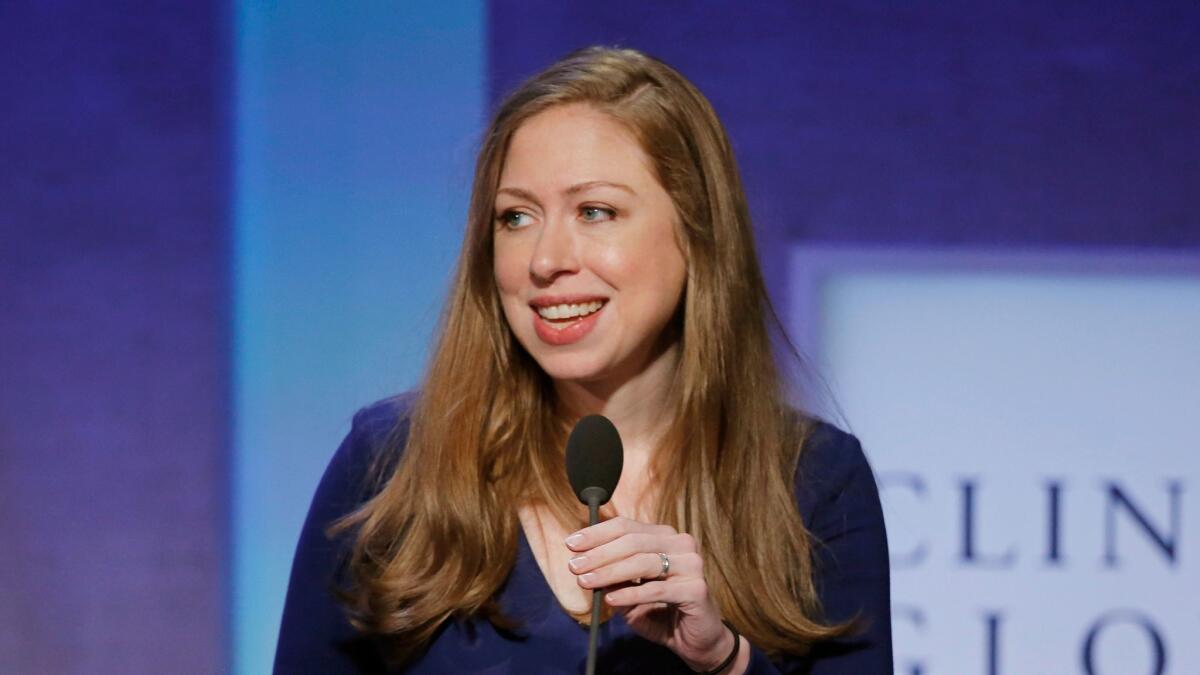 Chelsea Clinton speaks at the Clinton Global Initiative in New York on Sept. 19, 2016.