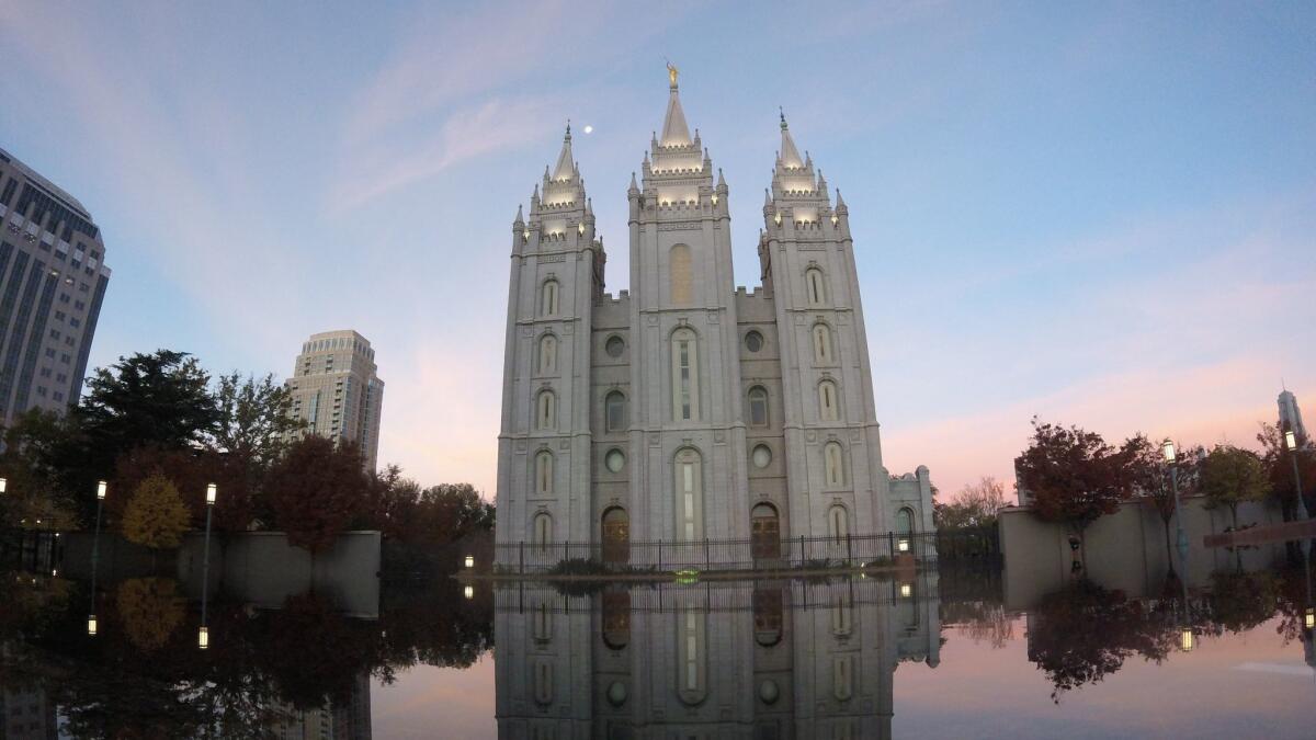 Salt Lake Temple, Temple Square in Salt Lake City. Southwest is offering round-trip fares for $167.