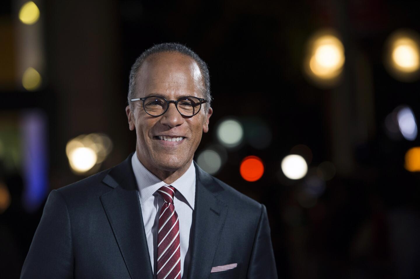 NBC Nightly News anchor Lester Holt will moderate a debate on Sept. 26 at Hofstra University.