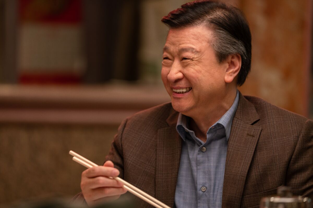 Tzi Ma, pictured as Pin-Jui in "Tigertail," says he has "been blessed" to share the screen "with so many great actors." He can also be seen on Netflix series "Wu Assassins" and in Disney's upcoming live-action epic "Mulan."