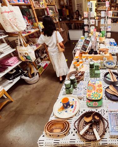 Yoke, a shop on Sunset in Silver Lake, LA.