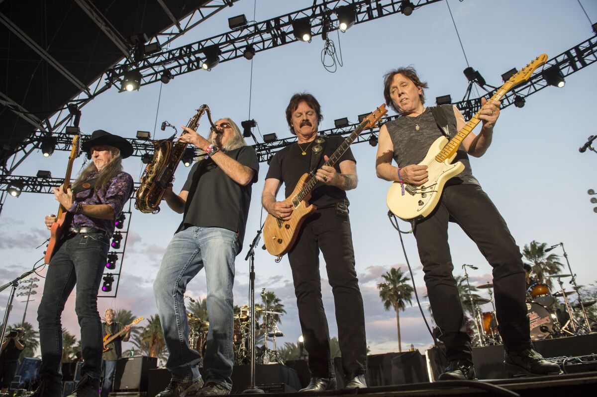 The Doobie Brothers perform at Stagecoach 2016 in Indio