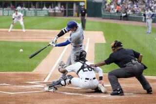 Los Angeles Dodgers' Shohei Ohtani hits a home run off Chicago White Sox starting pitcher Chris Flexen during the first inning of a baseball game Tuesday, June 25, 2024, in Chicago. (AP Photo/Charles Rex Arbogast)