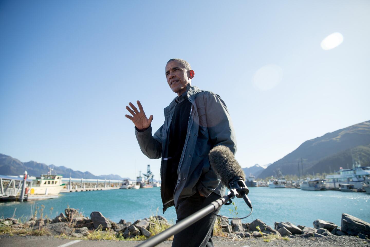 President Obama in Alaska