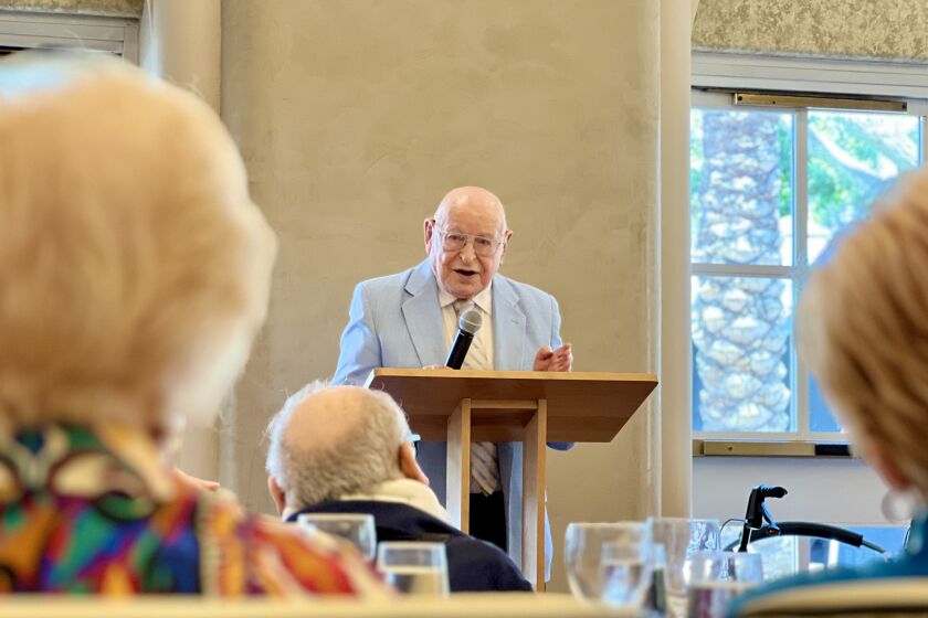 Irving Tragen, nearly 101, speaks about his first novel published in February.