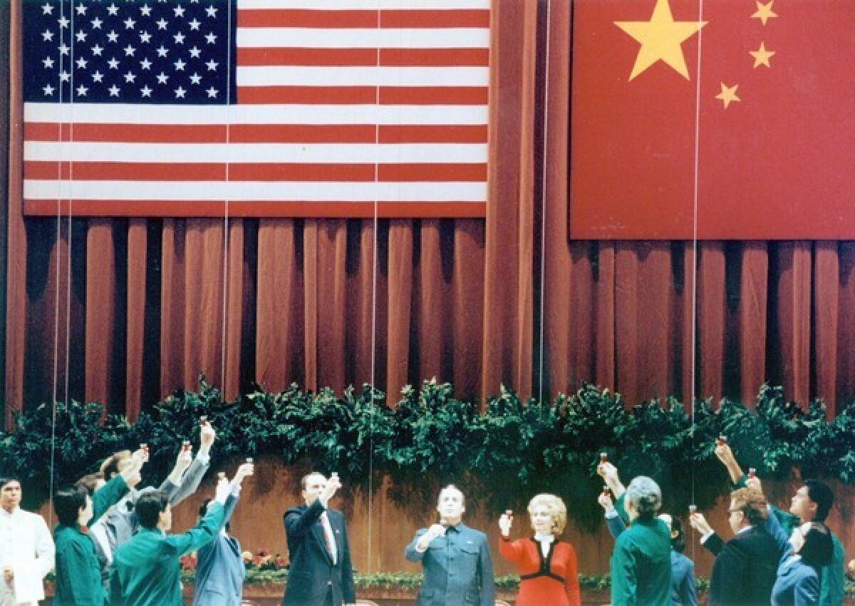 Last seen locally in this 1990 Los Angeles Music Center production, John Adams' "Nixon in China" is coming to Long Beach, Vancouver and the Met.