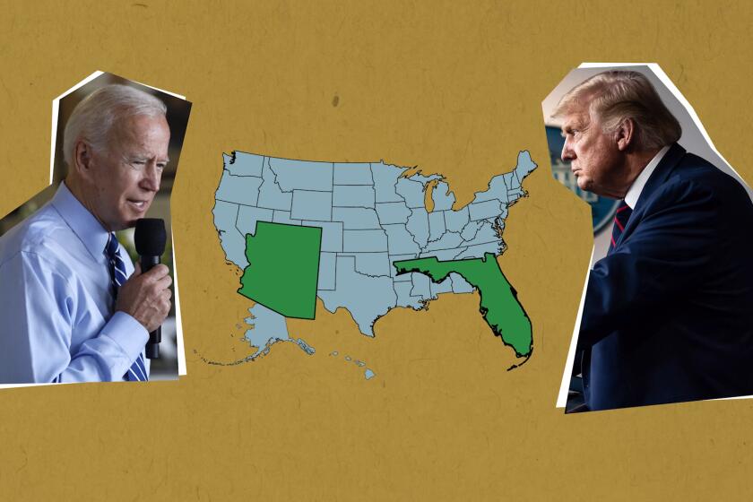 Trump and Biden Spanish-language ads in Florida and Arizona.