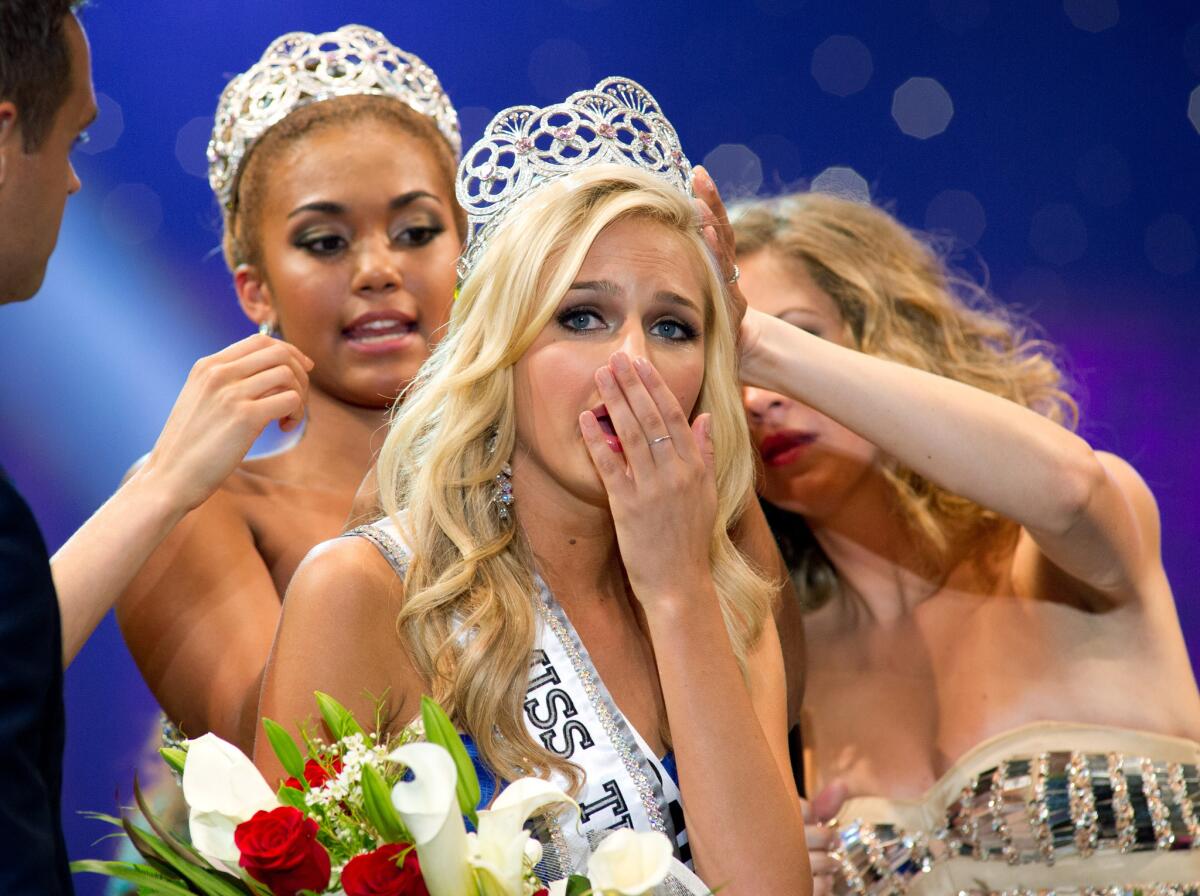Cassidy Wolf is crowned Miss Teen USA. The FBI has identified a 19-year-old Temecula man who authorities believe to be involved in a "sextortion" case involving Wolf.