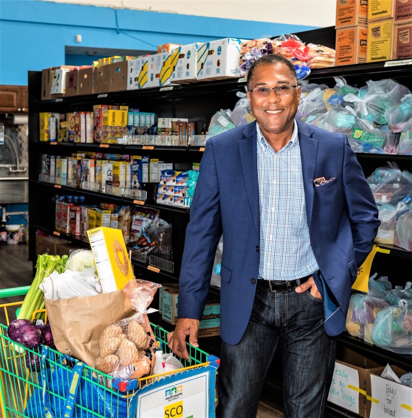 LaVal Brewer is the new president and chief executive of South County Outreach.