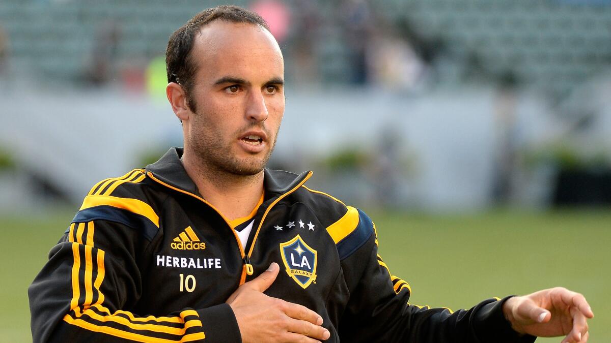 Galaxy forward Landon Donovan has been selected to the MLS All-Star team every season he has played in the league.