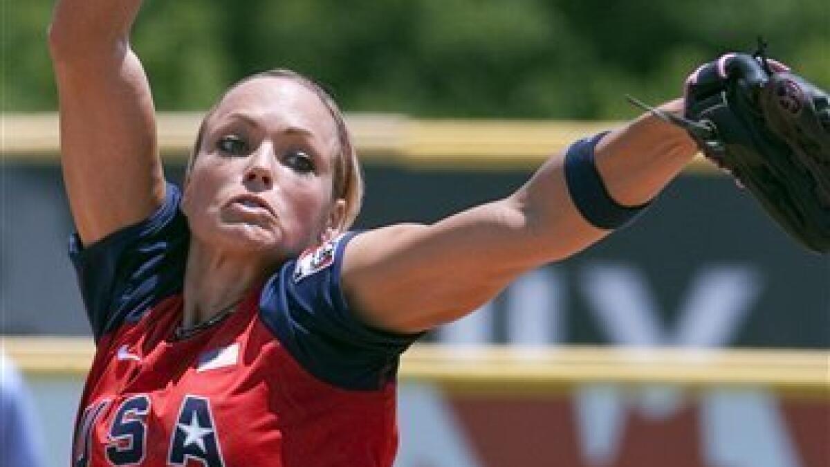 Jennie Finch Made Her Yearly Appearance At The Celebrity Softball