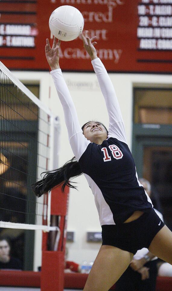 Photo Gallery: FSHA v. Louisville Mission League girls volleyball