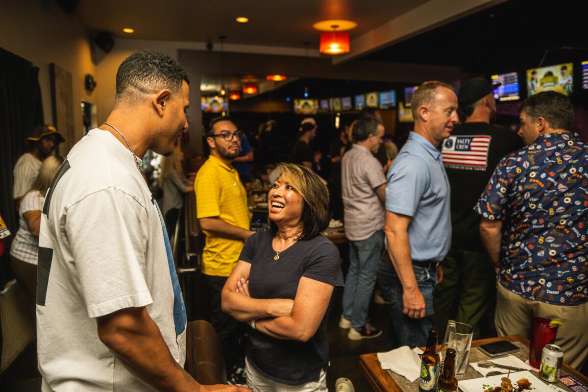 San Diego Padres and the Padres Foundation welcome guests to dine