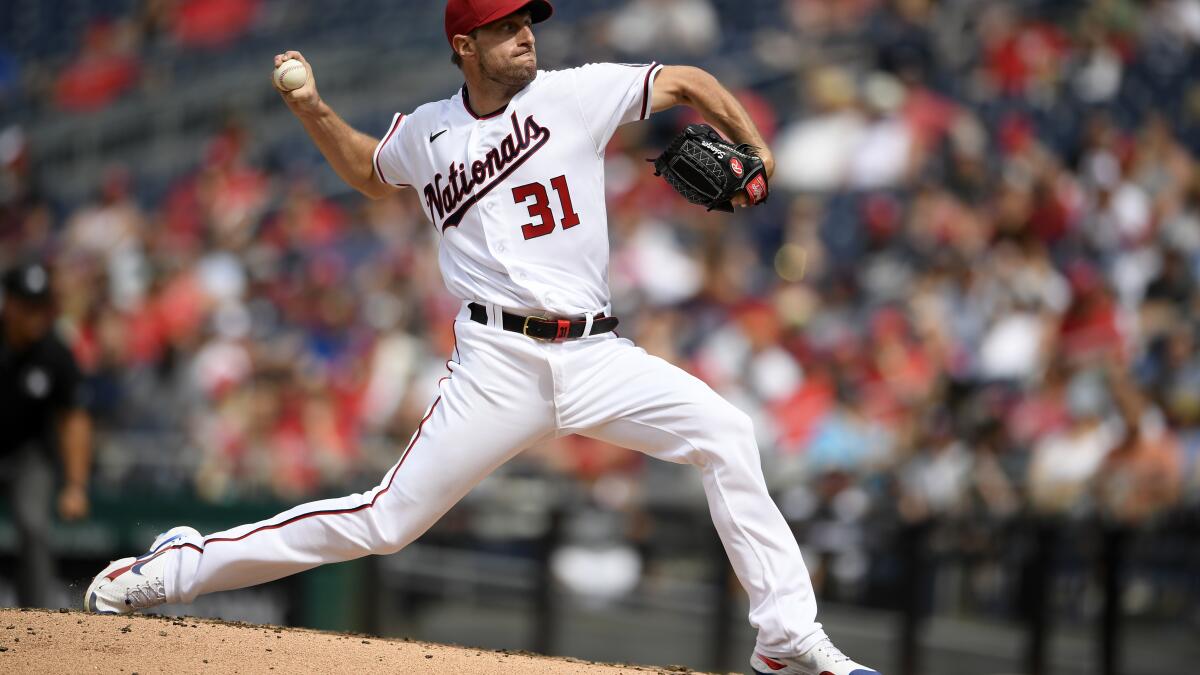 Welcome to LA Danny Duffy, Max Scherzer, and Trea Turner. #mlb