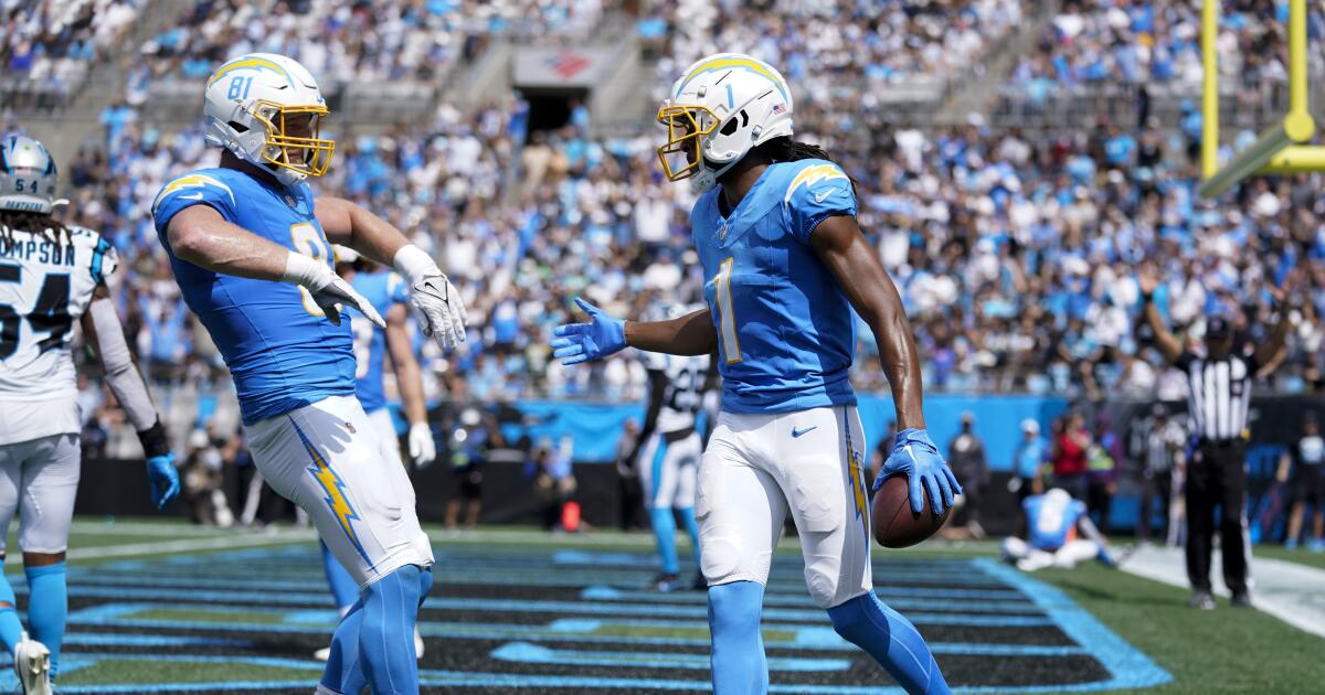 Les Chargers s’imposent à l’extérieur contre les Carolina Panthers et améliorent leur bilan à 2-0