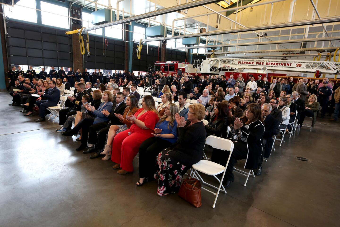 Photo Gallery: New Glendale fire chief sworn in