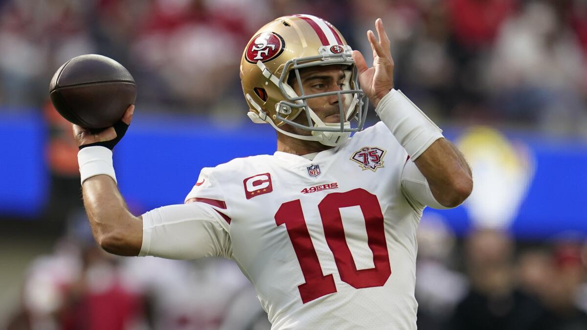 49ers rally to beat Rams, clinch playoff spot; L.A. wins NFC West with  Cardinals loss