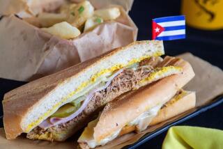 SAN DIEGO, CA November 1st, 2017 | This is a Cuban Sandwich at Havana 1920 restaurant on Wednesday in the Gaslamp Quarter in San Diego, California. | (Eduardo Contreras / San Diego Union-Tribune)