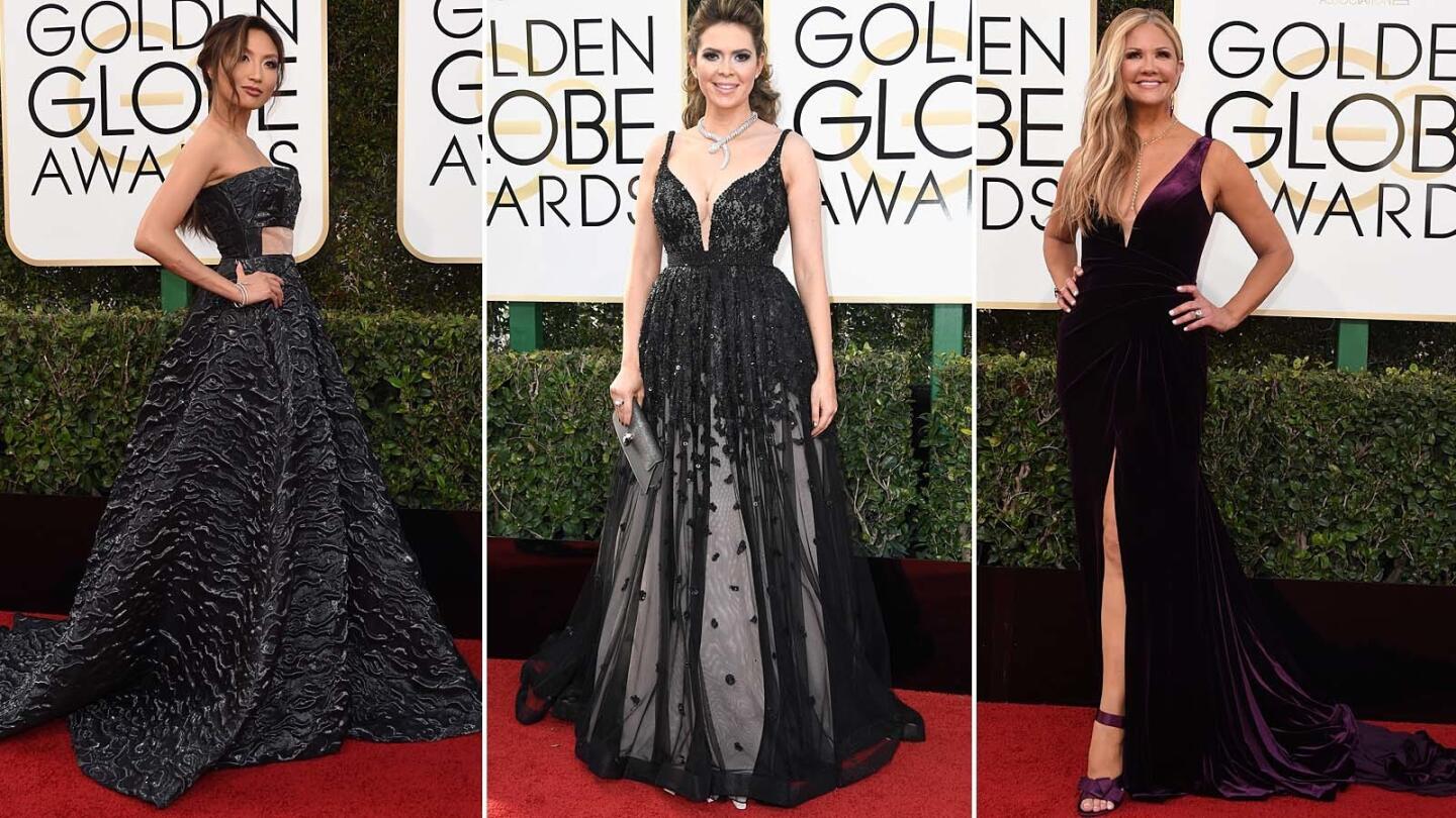 Golden Globe arrivals