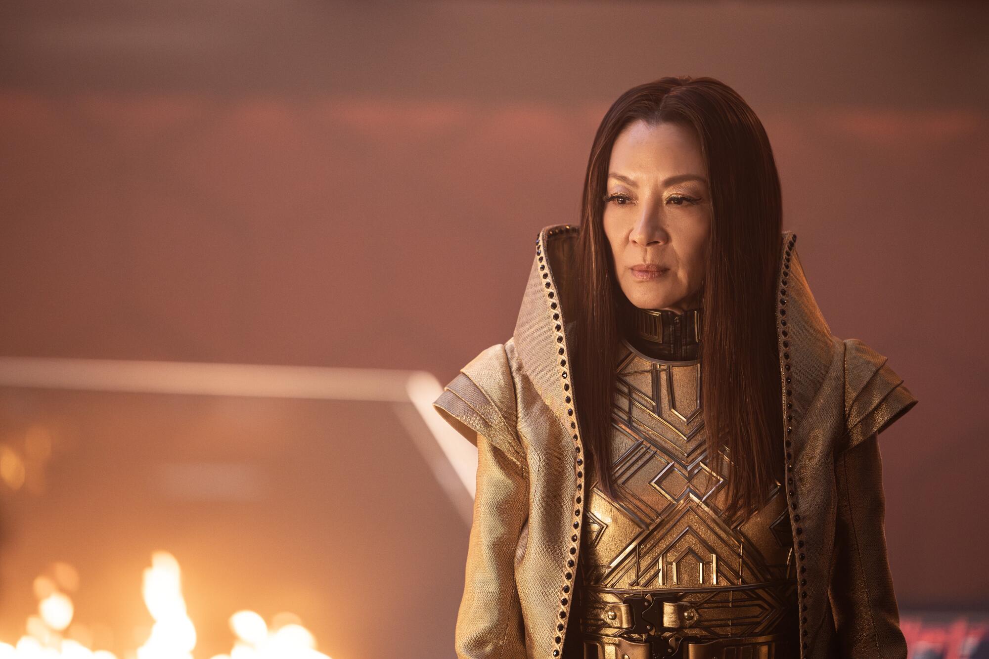 Michelle Yeoh as Emperor Georgiou in "Star Trek: Section 31."