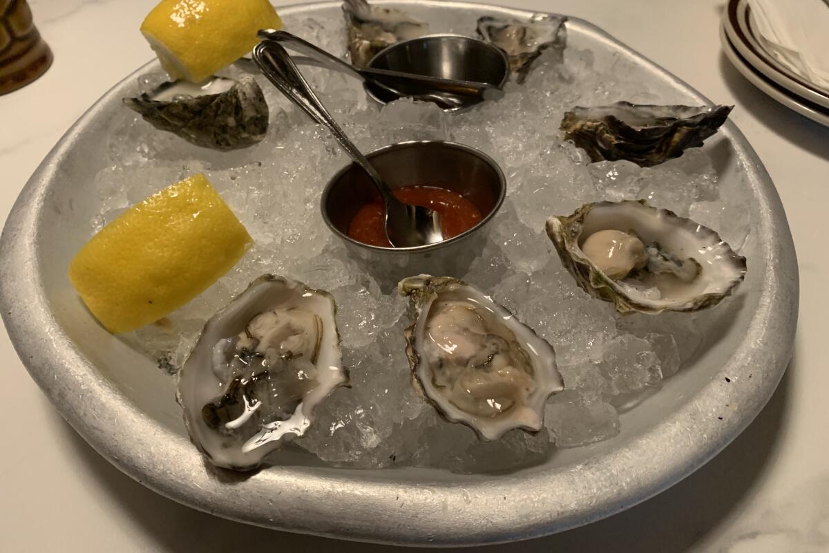 Every three days Highland Park dive bar ETA gets a rotation of new oysters from all over North America.