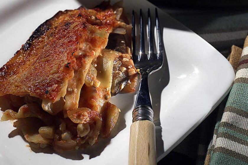 Recipe: Eggplant lasagna
