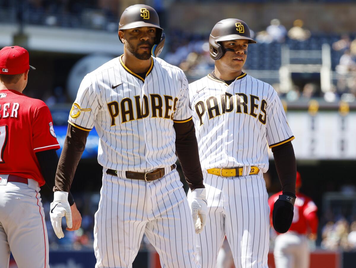 San Diego Padres Uniform Lineup