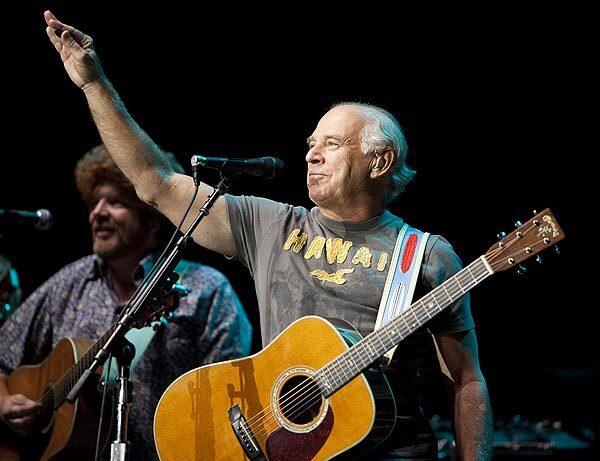 Jimmy Buffet performs