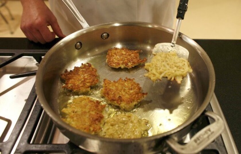 CLASSIC: The traditional latke is always the star of the Hanukkah table.