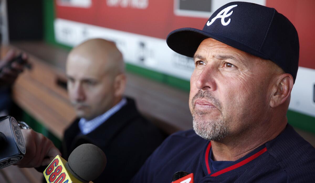 Fredi Gonzalez was fired by the Atlanta Braves in May, the Miami Marlins hired him as the third base coach on Tuesday.