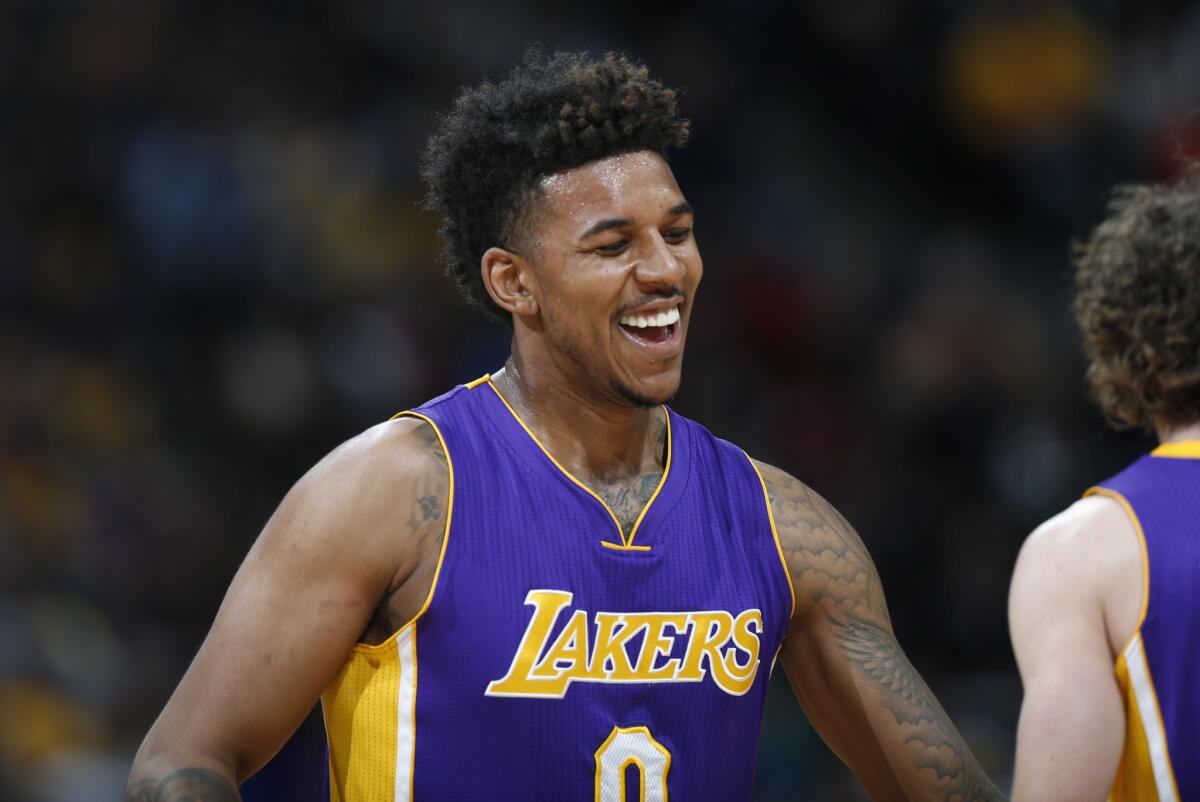 Lakers' Nick Young on March 2