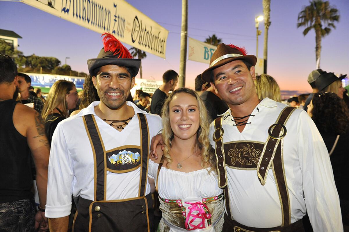 Ocean Beach Oktoberfest bills itself as "more of a party with an Oktoberfest flair."