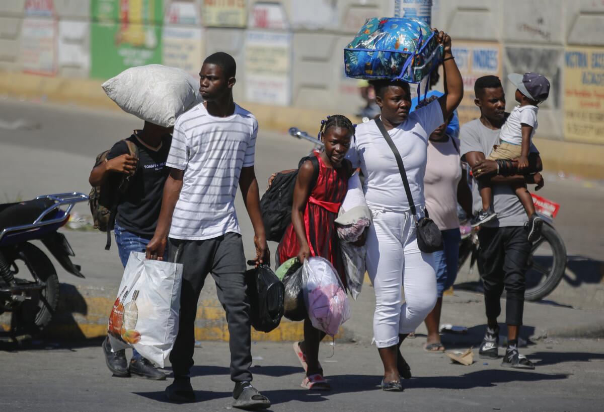 96,000 Haitians Displaced by Recent Gang Violence in Capital: IOM Report