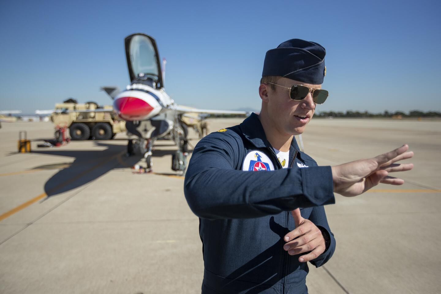 Photo Gallery: the U.S. Air Force Thunderbirds at the Joint Forces Training Base