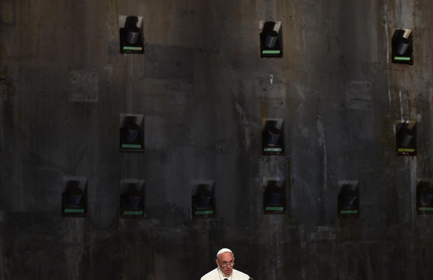 Pope at 9/11 Memorial and Museum