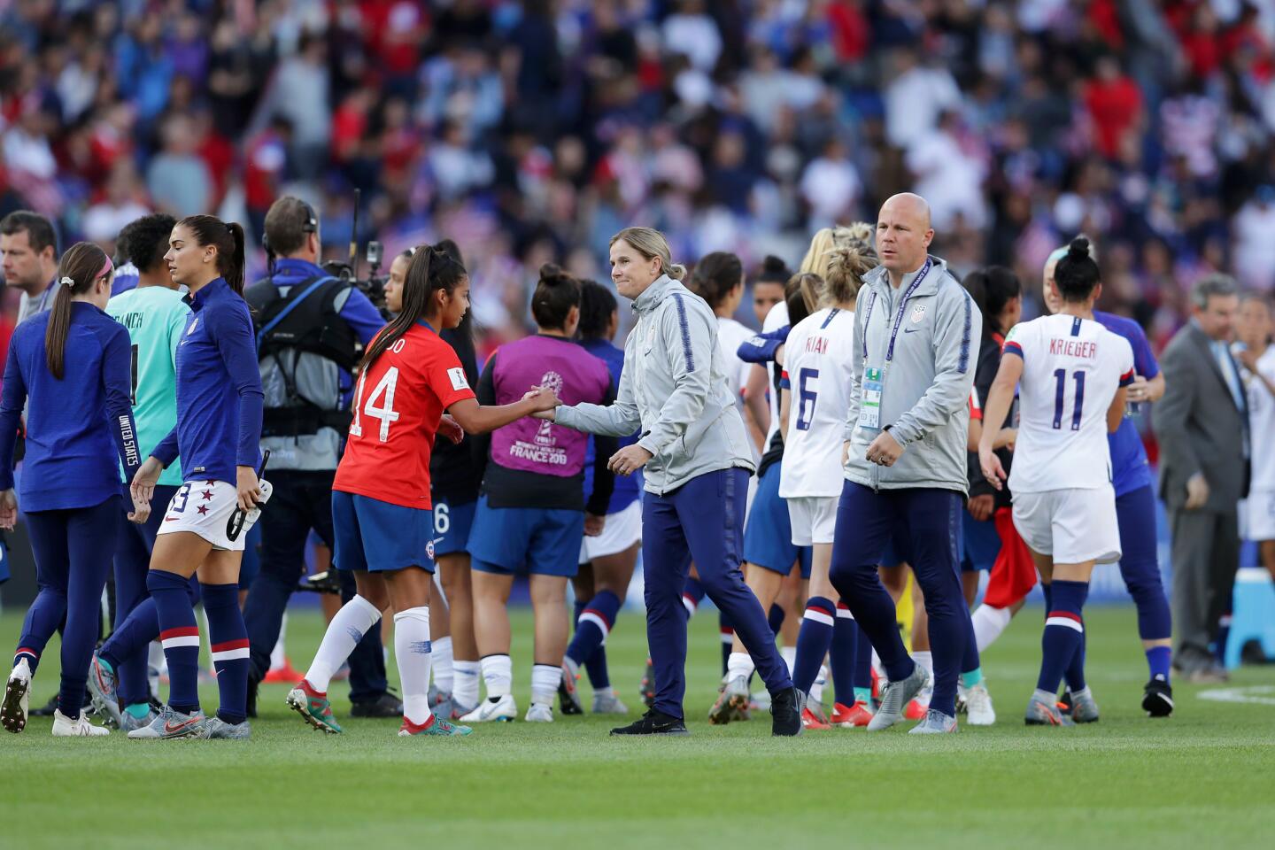 USA v Chile: Group F - 2019 FIFA Women's World Cup France