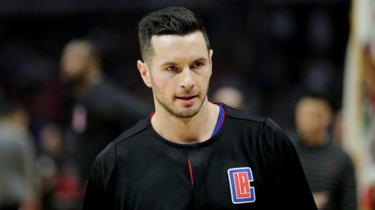 Clippers guard J.J. Redick is averaging 15.6 points per game on 49.1% shooting.