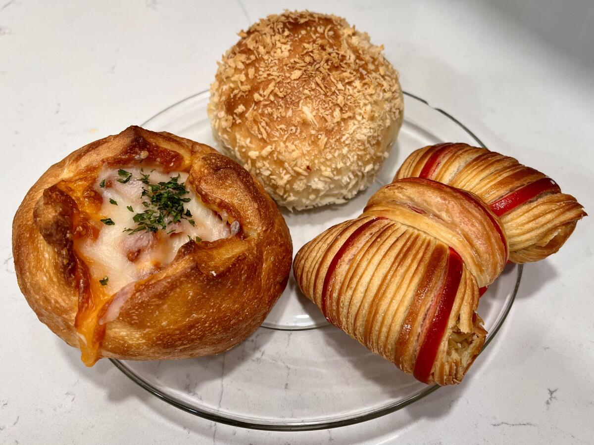 Sweet and savory items from Asa Bakery Cafe in East Village.