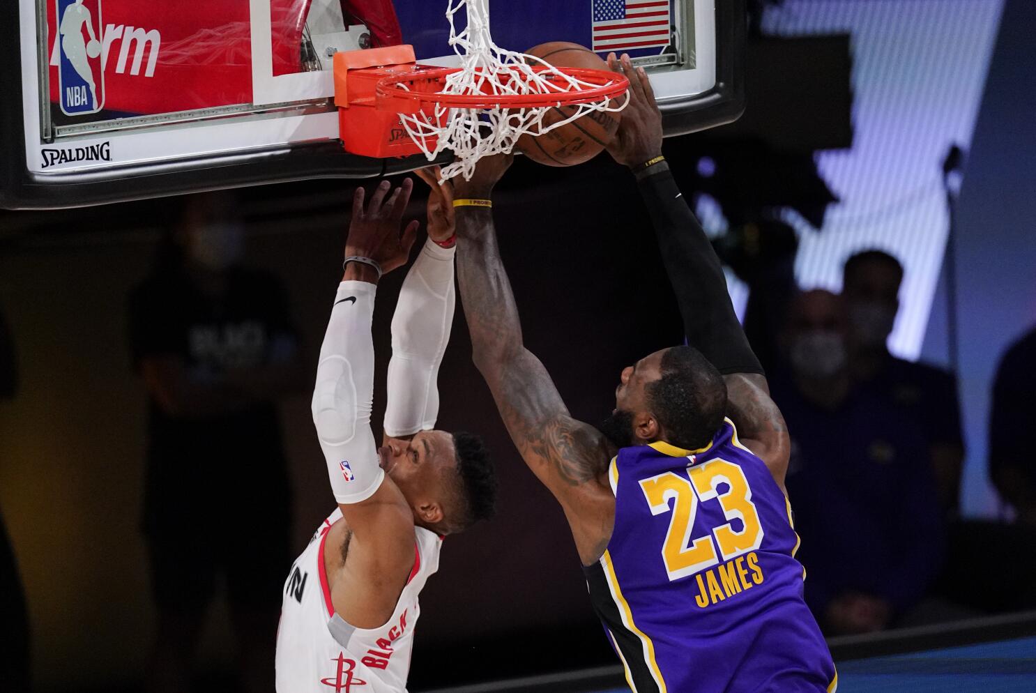 Rockets run away from No. 1 seed Lakers, take Game 1 112-97 - The