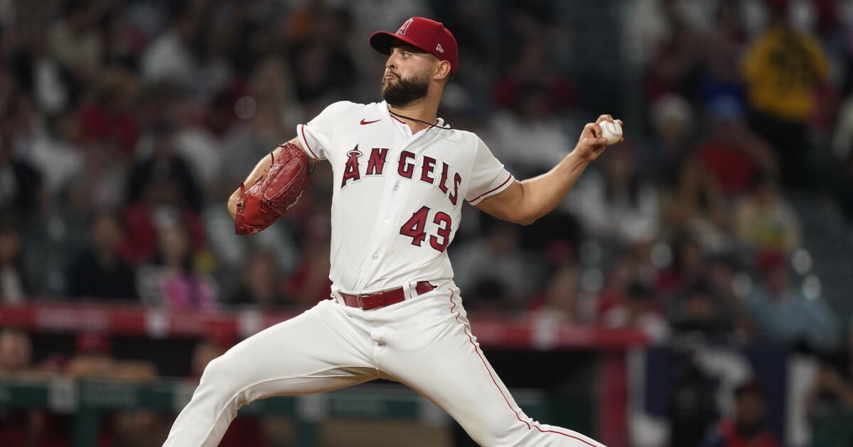 Angels oyuncusu Patrick Sandoval oyundan gergin bir şekilde ayrılıyor