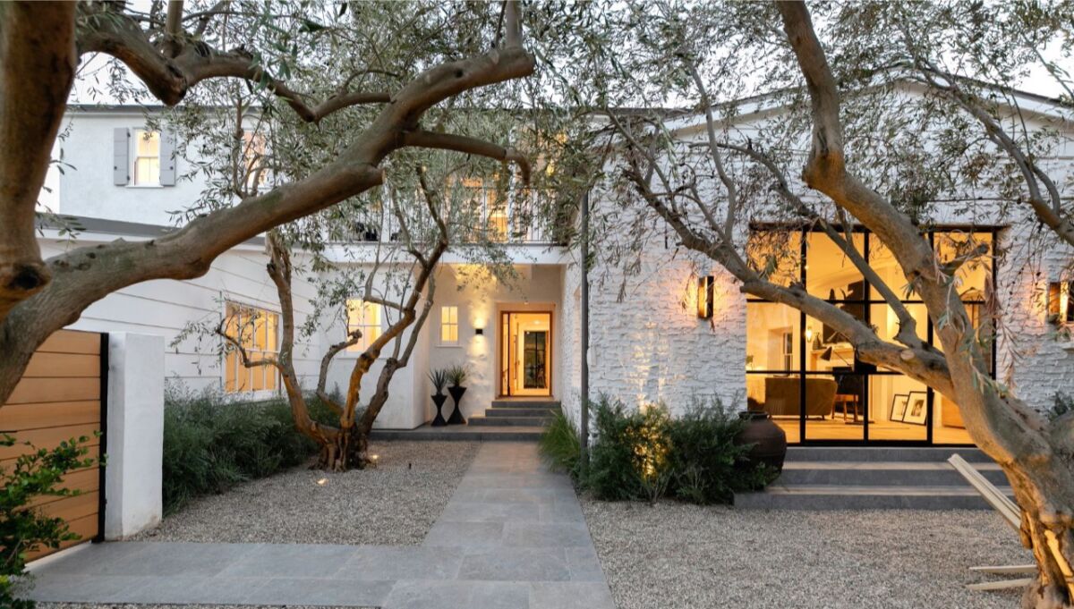 The 1930s Colonial-style residence