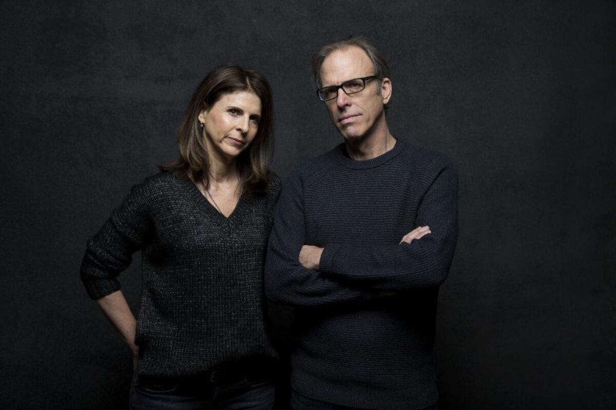 Amy Ziering and Kirby Dick at the Sundance Film Festival in 2012 for "The Hunting Ground."