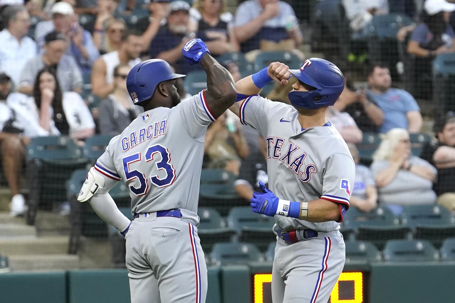 This is a 2022 photo of Josh Jung of the Texas Rangers' baseball