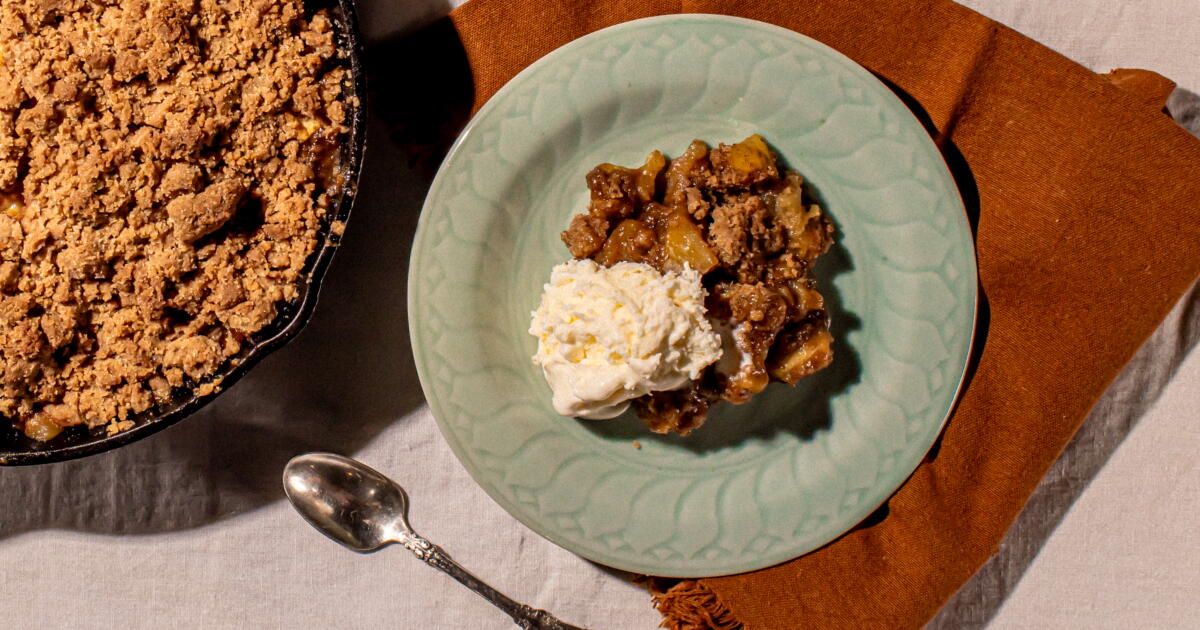 Apple Crisp: Einfacher als Apfelkuchen und amerikanischer im Geiste