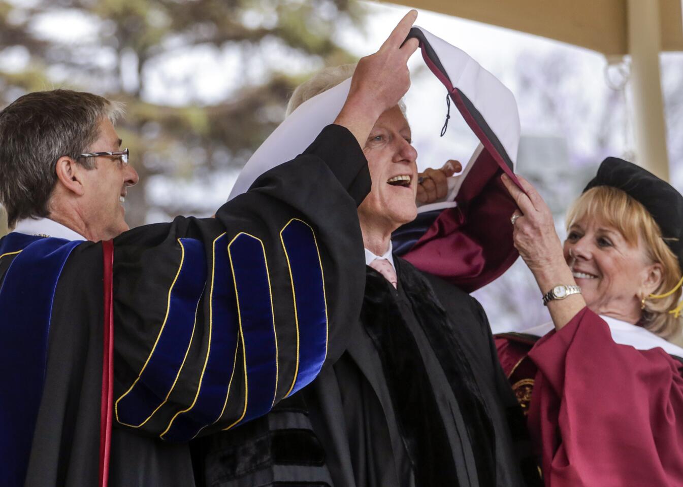 Bill Clinton at Loyola Marymount