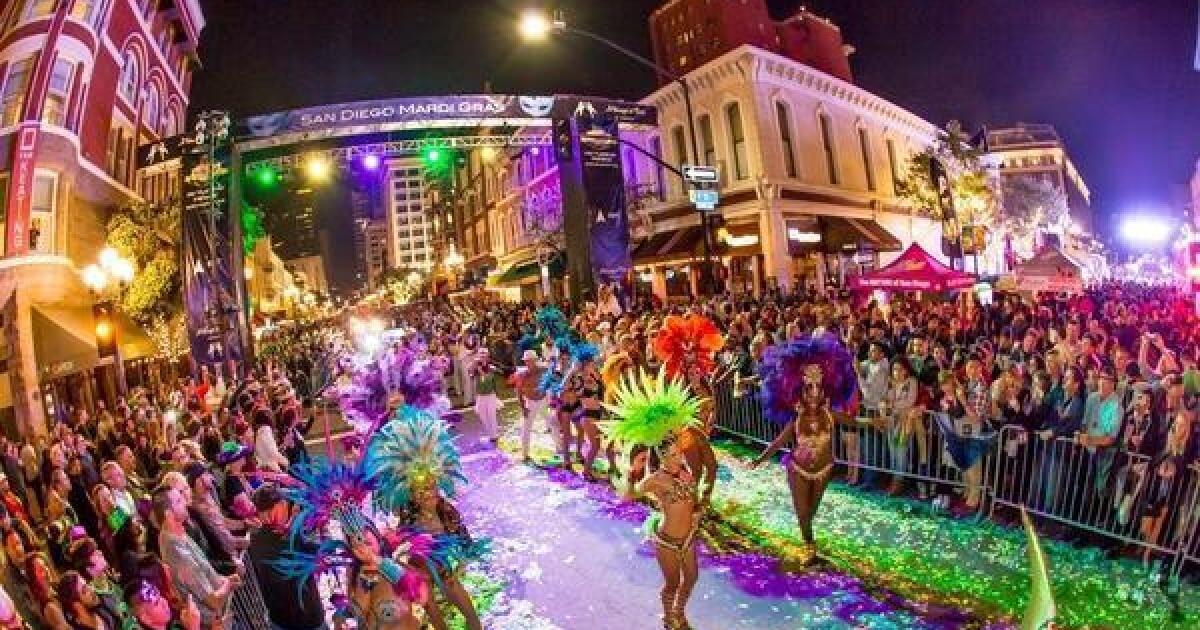 The Mardi Gras Parade & Celebration is coming Pacific San Diego